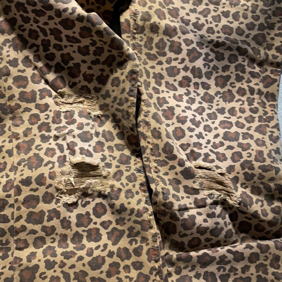 Kooples Leopard Print Jeans - Picture 2 of 2